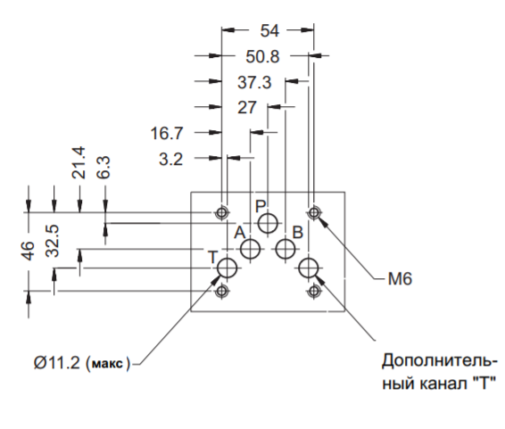 габариты клапана